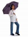 Q25829 (Горох на фиолетовом) Зонт женский автомат Henry Backer фото 8 &mdash; Интернет-магазин "BAGSTAR"