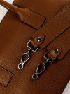 Женская сумка Dr.Koffer 30667S-06 из натуральной кожи коричневая фото 8 &mdash; Интернет-магазин "BAGSTAR"