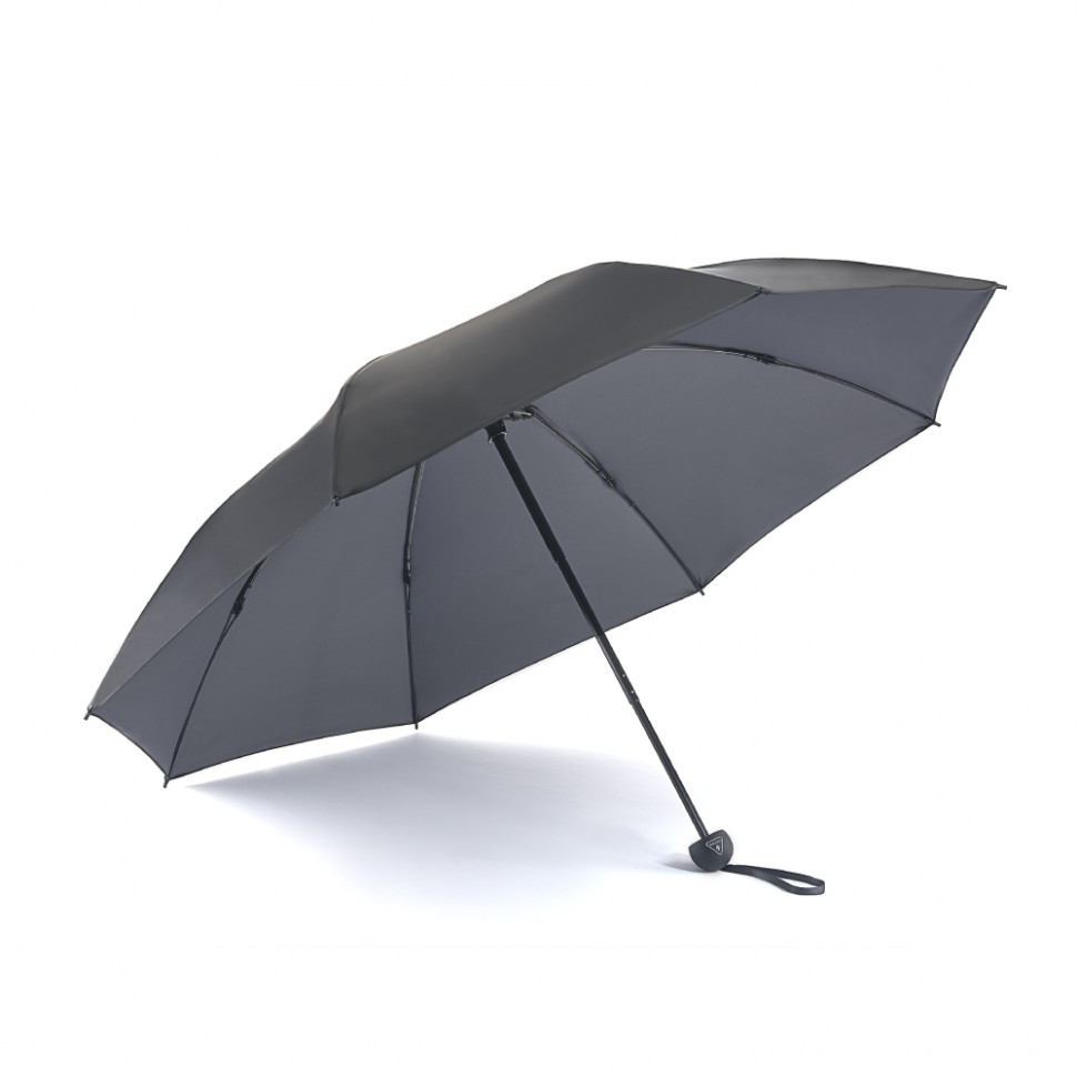L930-006 Black&Charcoal (Черный с серым) Зонт женский механика Fulton фото 1 — Интернет-магазин "BAGSTAR"