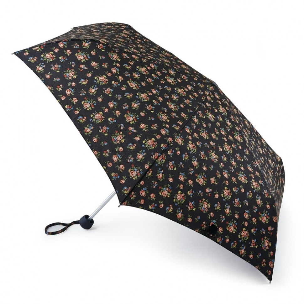 L768-2652 KewSprigCharcole (Цветы) Зонт женский механика Cath Kidston Fulton фото 1 — Интернет-магазин "BAGSTAR"