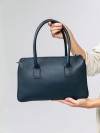 Женская сумка Dr.Koffer 30667F-60 из натуральной кожи синяя фото 14 &mdash; Интернет-магазин "BAGSTAR"