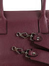 Женская сумка Dr.Koffer 30667S-03 из натуральной кожи бордовая фото 9 &mdash; Интернет-магазин "BAGSTAR"