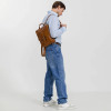 Рюкзак Dr.Koffer B402837-110-05 из натуральной кожи светло-коричневый фото 5 — Интернет-магазин "BAGSTAR"