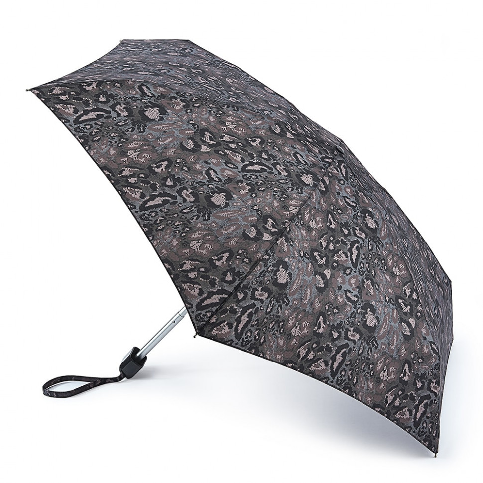 L501-3274 DarkLeopard (Темный Леопард) Зонт женский механика Fulton фото 1 — Интернет-магазин "BAGSTAR"