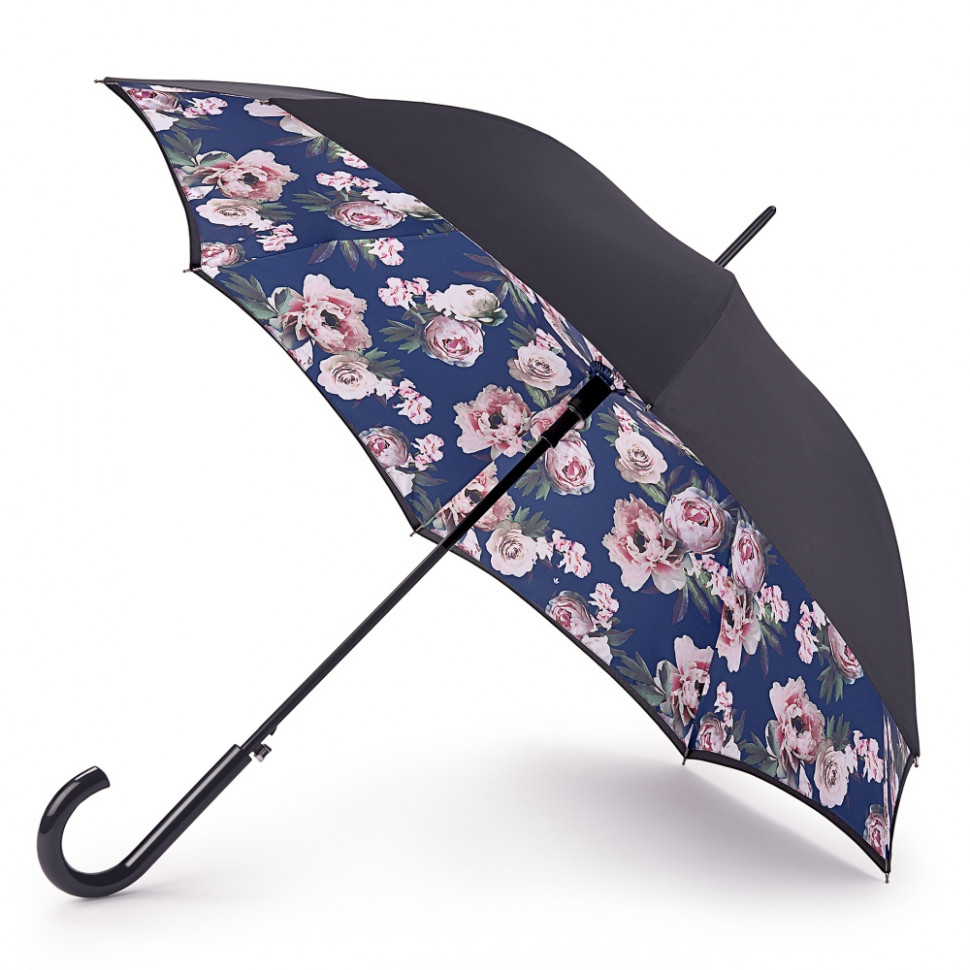 L754-3855 BloominMarvellous (Цветущая роза) Зонт женский трость автомат Fulton фото 1 — Интернет-магазин "BAGSTAR"