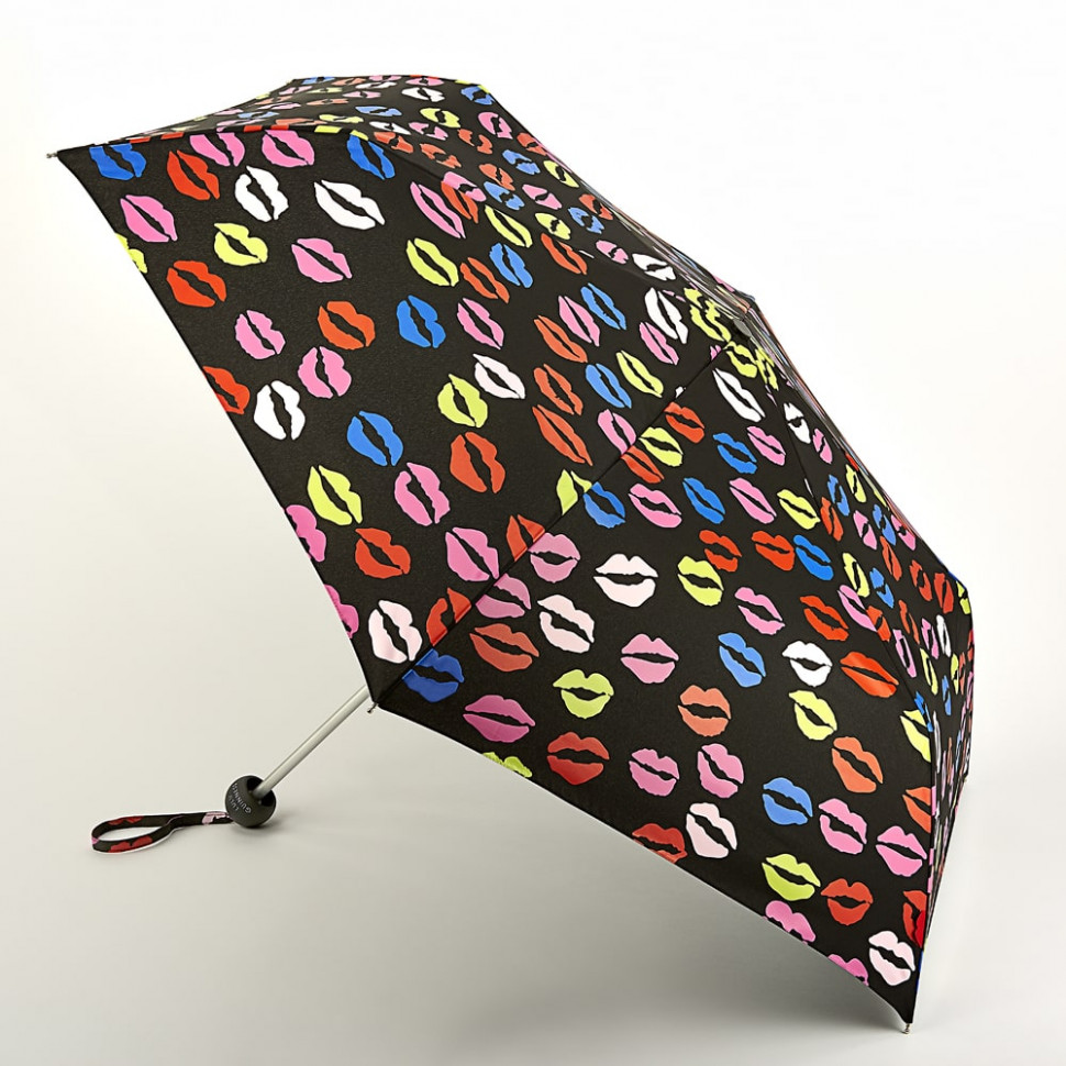 L869-3796 BlotLips (Разноцветные губы) Зонт женский механика Lulu Guinness Fulton фото 1 — Интернет-магазин "BAGSTAR"