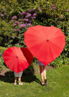 L927-024 Red (Сердце) Зонт женский трость Fulton фото 7 — Интернет-магазин "BAGSTAR"