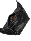Сумка на пояс Dr. Koffer M402936-244-04 из натуральной кожи черная фото 4 &mdash; Интернет-магазин "BAGSTAR"