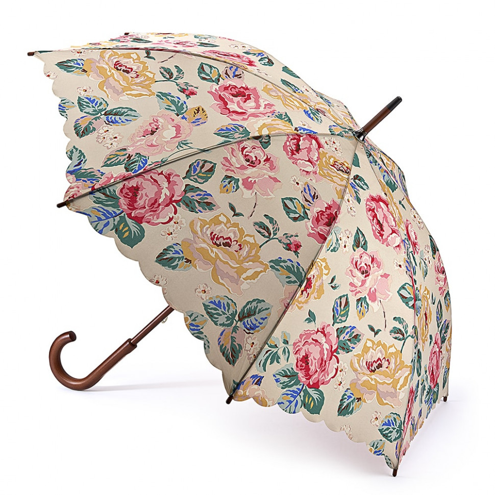 L541-3236 ForestRoseTaupe (Лесная роза) Зонт женский трость Cath Kidston Fulton фото 1 — Интернет-магазин "BAGSTAR"