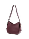 Женская сумка Dr.Koffer из натуральной кожи бордовая фото 2 &mdash; Интернет-магазин "BAGSTAR"