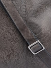 Сумка через плечо Dr.Koffer M402966-244-77 из натуральной кожи серая фото 3 &mdash; Интернет-магазин "BAGSTAR"