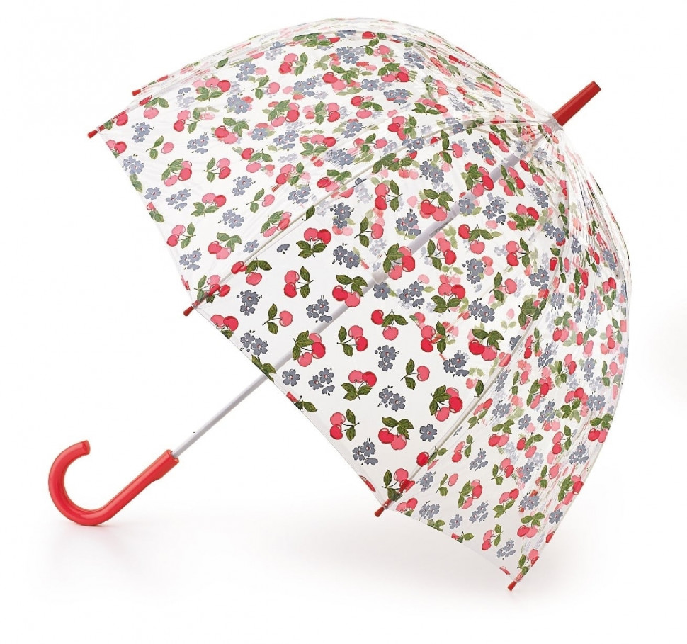 L546-1984 Cherry (Вишня) Зонт женский трость Cath Kidston Fulton фото 1 — Интернет-магазин "BAGSTAR"