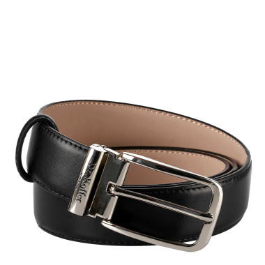 Ремень Dr. Koffer из  R023B-06-125-41-04 (24) натуральной кожи черный &mdash; Интернет-магазин "BAGSTAR"