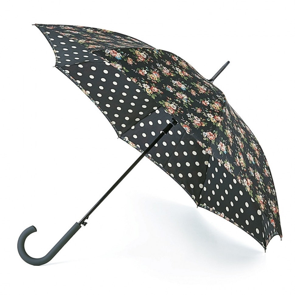 L778-2845 KingswoodRoseCharcoal (Цветы) Зонт женский трость автомат Cath Kidston Fulton фото 1 — Интернет-магазин "BAGSTAR"