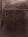 Сумка через плечо Dr.Koffer M402967-244-09 из натуральной кожи коричневая фото 4 &mdash; Интернет-магазин "BAGSTAR"