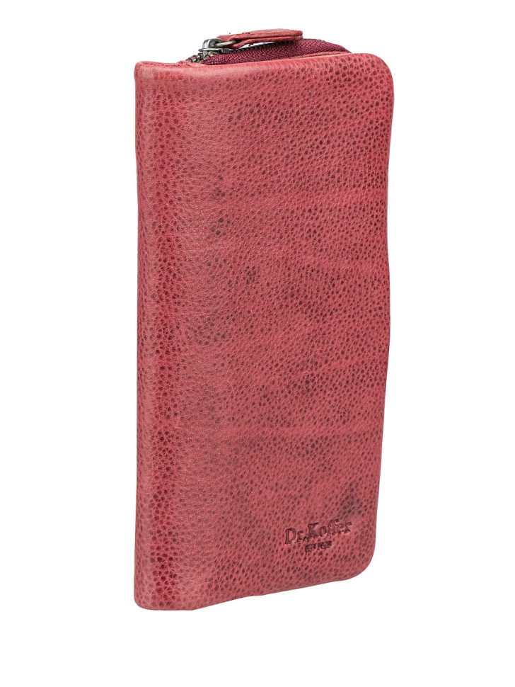 Кошелек Dr.Koffer из натуральной кожи бордовый фото 1 &mdash; Интернет-магазин "BAGSTAR"