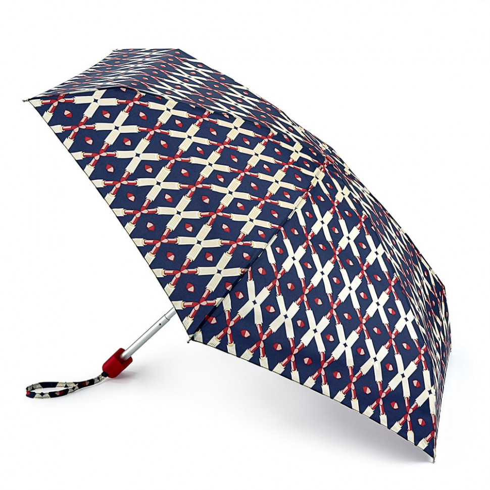 L717-3552 LipstickLattice (Решетка из помад) Зонт женский механика Lulu Guinness Fulton фото 1 — Интернет-магазин "BAGSTAR"