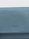 Женская сумка Dr.Koffer W620134-44-70 из натуральной кожи голубая фото 9 — Интернет-магазин "BAGSTAR"
