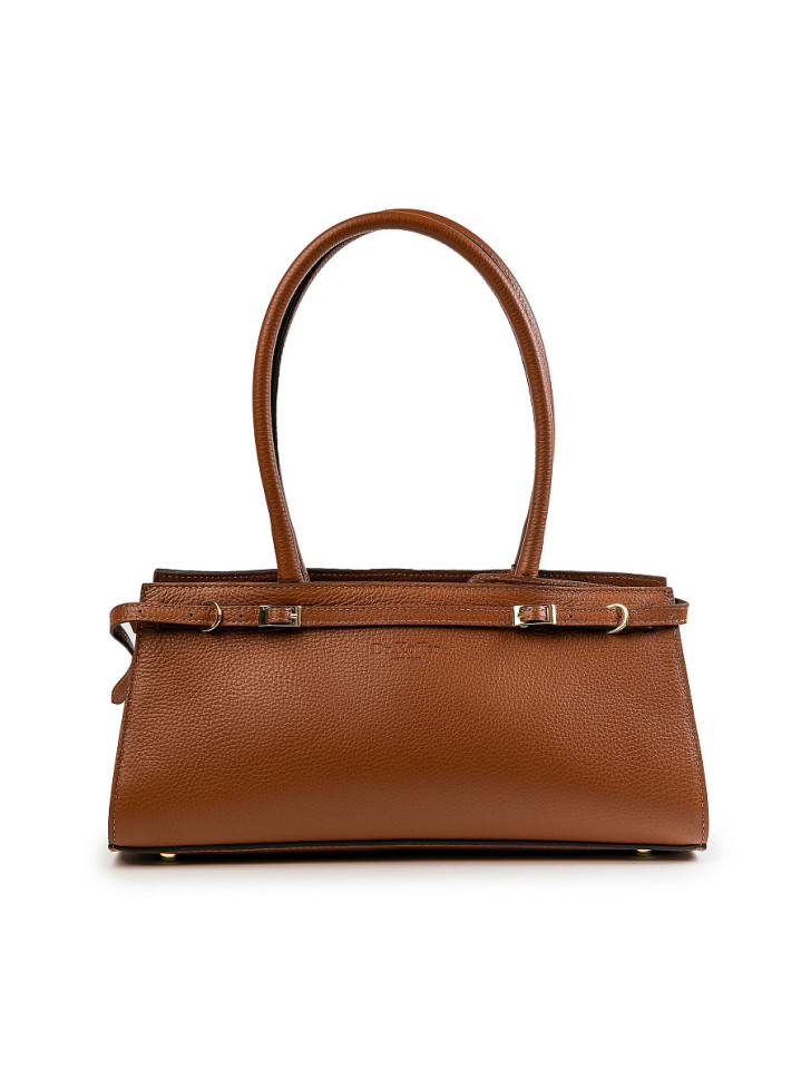 Женская сумка Dr.Koffer из натуральной кожи коричневая фото 1 &mdash; Интернет-магазин "BAGSTAR"