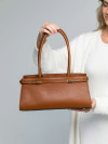 Женская сумка Dr.Koffer из натуральной кожи коричневая фото 7 &mdash; Интернет-магазин "BAGSTAR"