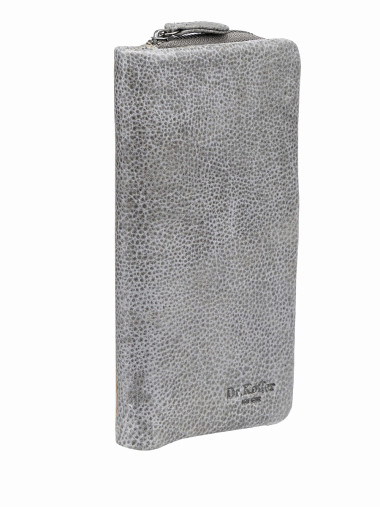 Кошелек Dr.Koffer из натуральной кожи серый &mdash; Интернет-магазин "BAGSTAR"