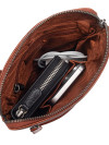 Сумка через плечо Dr.Koffer M402968-244-05B из натуральной кожи коричневая фото 5 &mdash; Интернет-магазин "BAGSTAR"