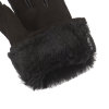 Черные перчатки из овчины Dr.Koffer H690113-144-04 фото 2 — Интернет-магазин "BAGSTAR"