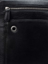 Сумка через плечо Dr.Koffer M402968-244-04 из натуральной кожи черная фото 4 &mdash; Интернет-магазин "BAGSTAR"