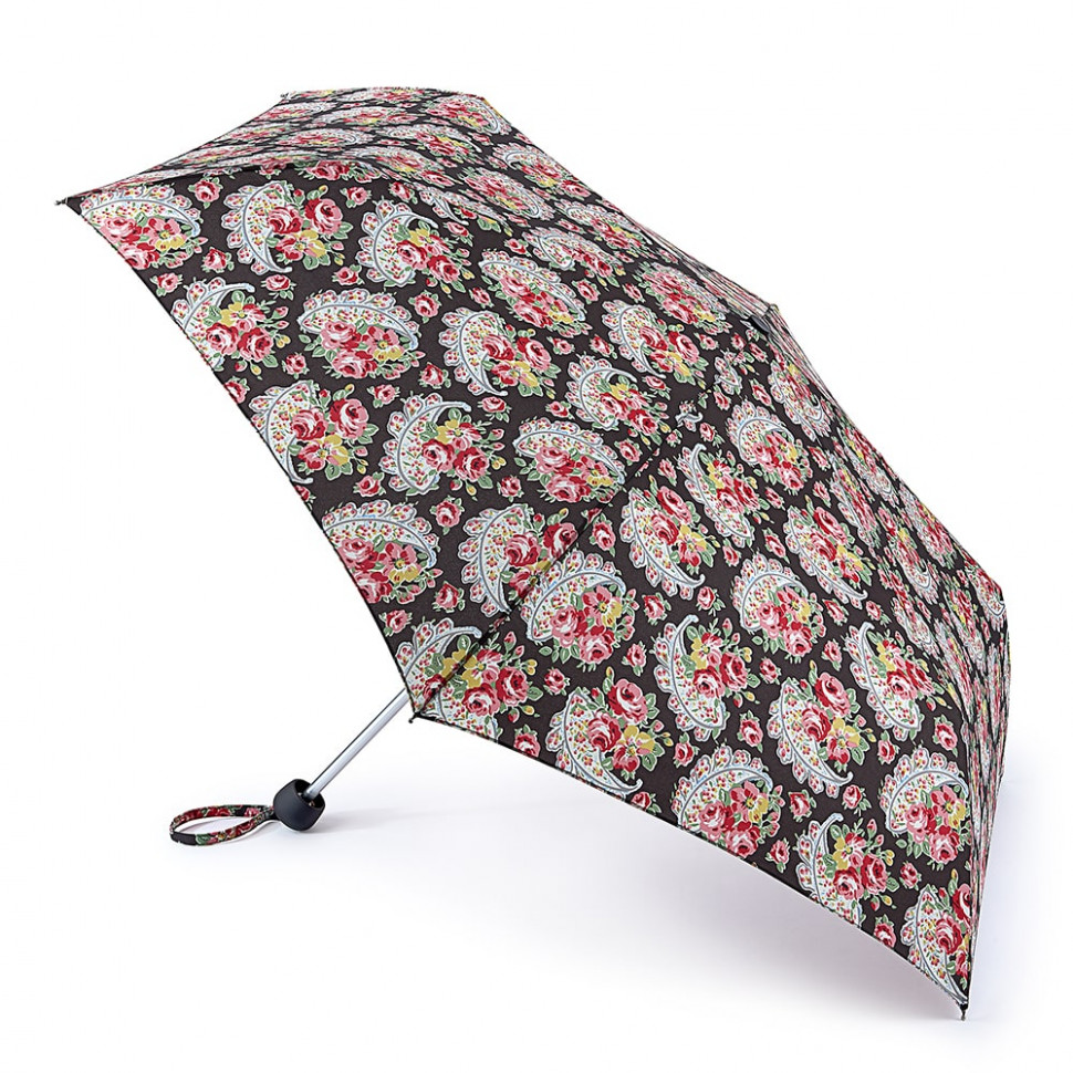 L768-3235 RosePaisleyCharcoal (Розы) Зонт женский механика Cath Kidston Fulton фото 1 — Интернет-магазин "BAGSTAR"