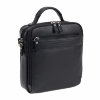 Черная мужская кожаная сумка для документов Dr.Koffer B402251-260-04 фото 1 — Интернет-магазин "BAGSTAR"