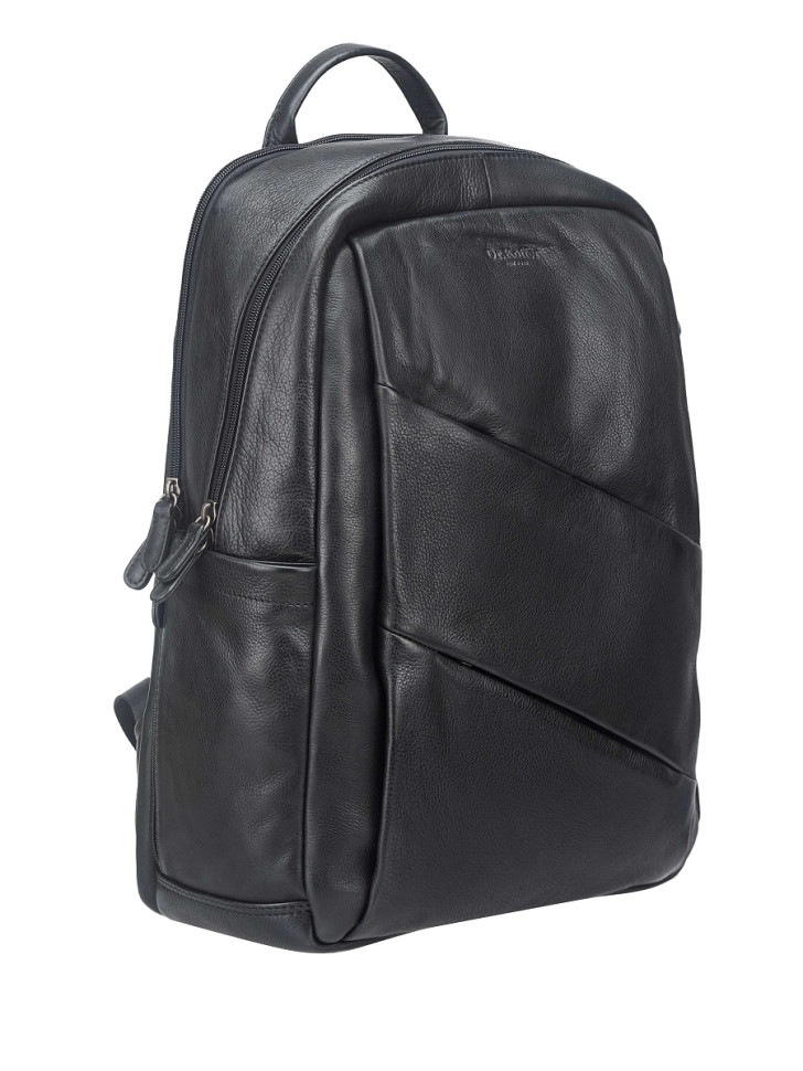 Рюкзак B402940-244-04 Dr. Koffer из натуральной кожи черный фото 1 &mdash; Интернет-магазин "BAGSTAR"