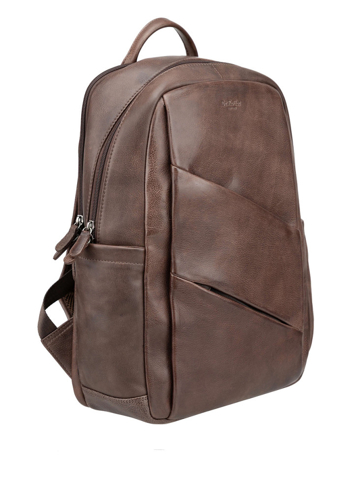 Рюкзак B402940-244-09 Dr.Koffer из натуральной кожи коричневый фото 1 &mdash; Интернет-магазин "BAGSTAR"
