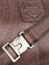 Сумка на пояс Dr. Koffer M402981-244-09 из натуральной кожи коричневая фото 3 &mdash; Интернет-магазин "BAGSTAR"
