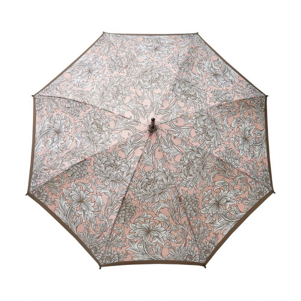 L931-4317 PinkChrysanthemum (Хризантема) Зонт женский трость Morris Co Fulton фото 1 — Интернет-магазин "BAGSTAR"