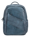 Рюкзак B402940-244-60 Dr. Koffer из натуральной кожи синий фото 2 &mdash; Интернет-магазин "BAGSTAR"