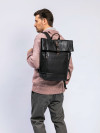 Рюкзак B402926-244-04_09 Dr. Koffer из натуральной кожи черный фото 9 &mdash; Интернет-магазин "BAGSTAR"