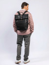 Рюкзак B402926-244-04_09 Dr. Koffer из натуральной кожи черный фото 10 &mdash; Интернет-магазин "BAGSTAR"
