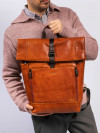 Рюкзак B402926-244-05_09 Dr. Koffer из натуральной кожи коричневый фото 12 &mdash; Интернет-магазин "BAGSTAR"