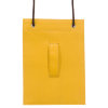 Желтый нагрудный кошелек из кожи Dr.Koffer X253550-170-67 фото 2 — Интернет-магазин "BAGSTAR"
