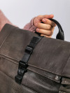 Рюкзак B402926-244-77_04 Dr. Koffer из натуральной кожи серый фото 14 &mdash; Интернет-магазин "BAGSTAR"