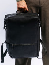 Рюкзак B402945-244-04 Dr. Koffer из натуральной кожи черный фото 12 &mdash; Интернет-магазин "BAGSTAR"